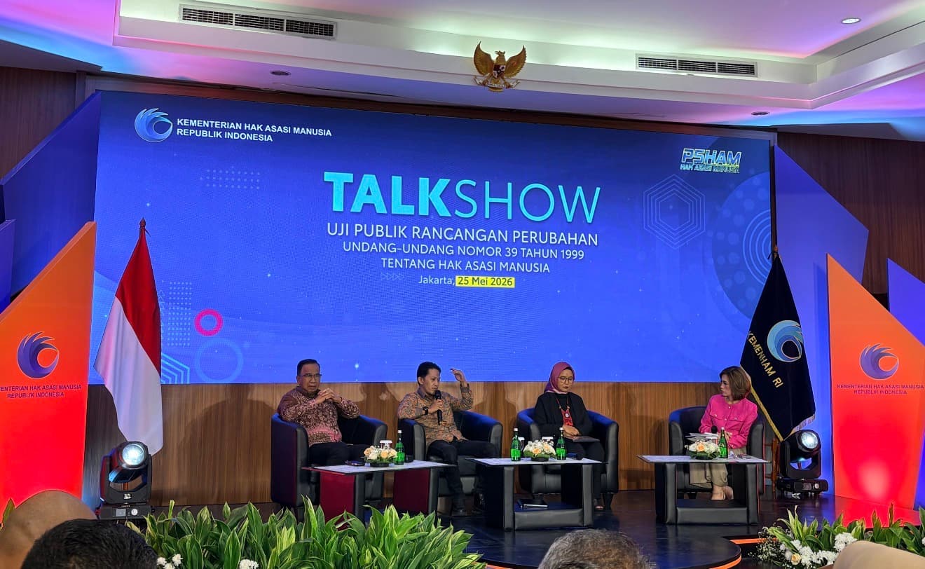 Kementerian HAM Dorong Revisi UU HAM, Soroti Hak Digital hingga Perlindungan Data Pribadi