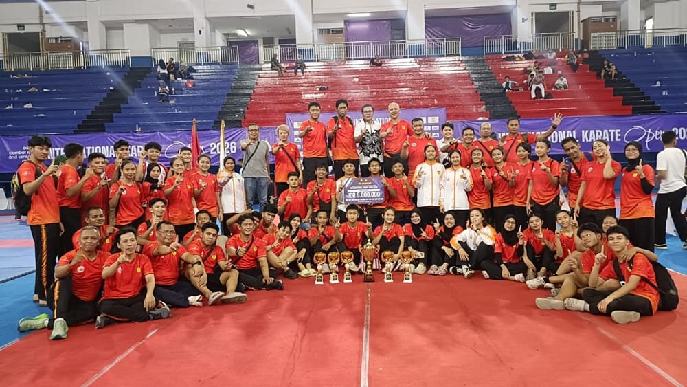 FORKI Jakarta Raih Juara Umum Kejuaraan Karate Internasional ADIDAS Open 2026