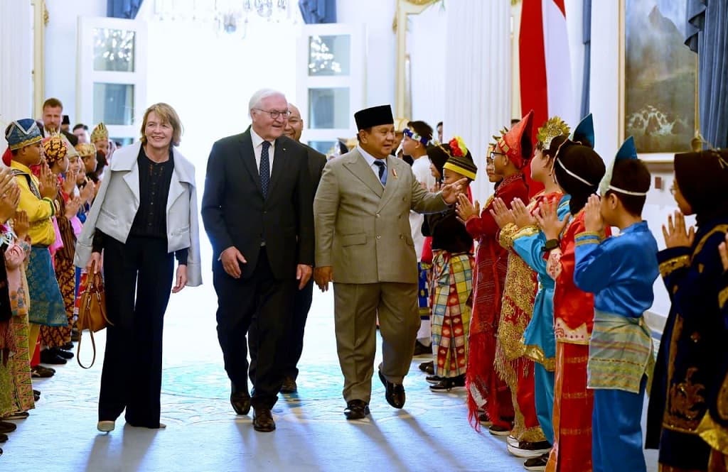 Momen Jamuan Kenegaraan Indonesia-Jerman, Prabowo Tegaskan Kemitraan Strategis Hadapi Tantangan Global