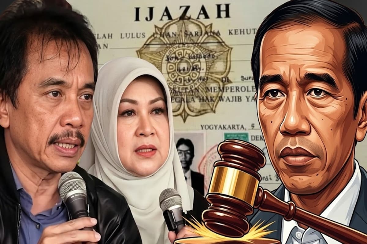 Roy Suryo dan Dokter Tifa Ditangkap Polisi Buntut Kasus Ijazah Palsu Jokowi