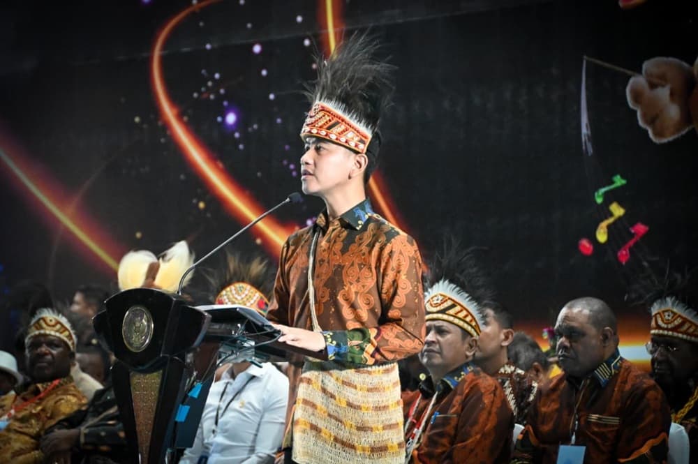 Buka Pesparawi Nasional XIV di Manokwari, Wapres Gibran: Pembangunan Tidak Lagi Jawa Sentris