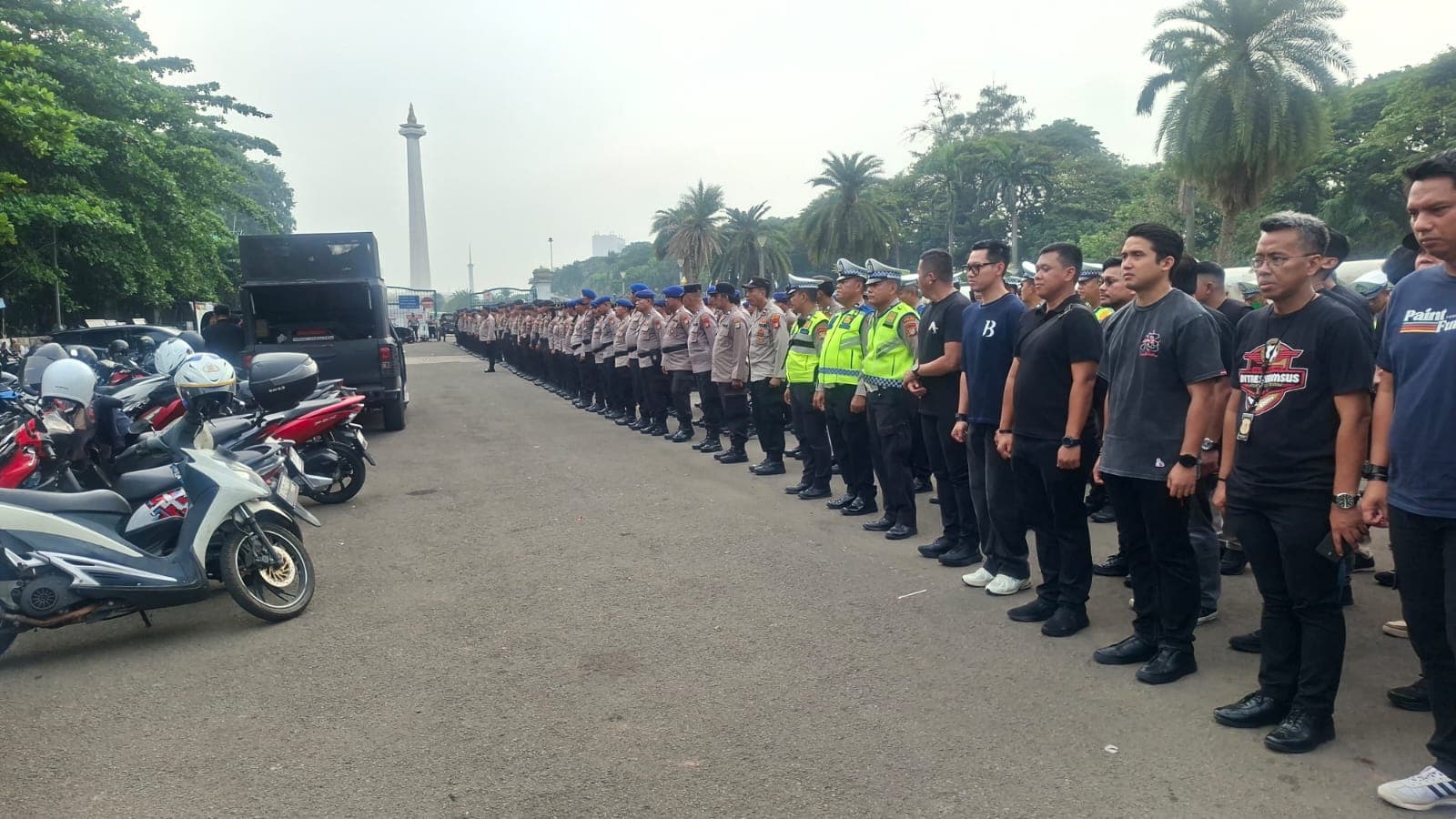 Ada 2 Demo di Jakarta Hari Ini, Ribuan Personel Gabungan Diterjunkan