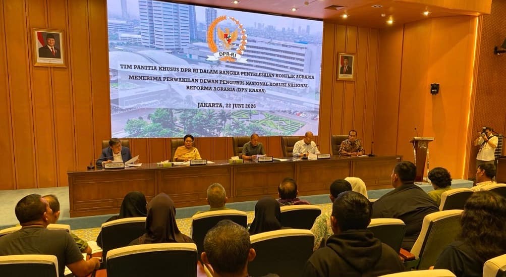 DPR Terima Audiensi Kelompok Reforma Agraria, Segera Menindaklanjuti Aduan dan Dibahas di Pansus