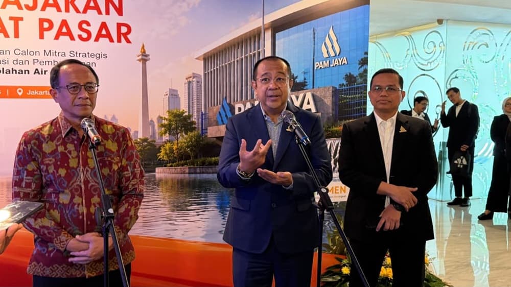 PAM Jaya Cari Mitra Strategis Kejar Layanan Air 100 Persen