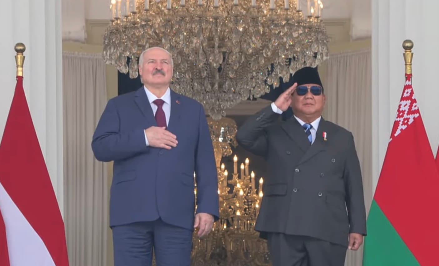 Penghormatan dari Prabowo, Alexander Lukashenko Jadi Presiden Pertama yang Bermalam di Istana Negara