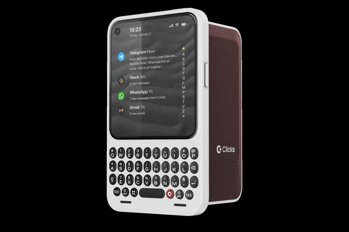 Unik, Berapa Harga HP Mirip BlackBerry Android 16 yang Punya Keyboard Fisik Ini?