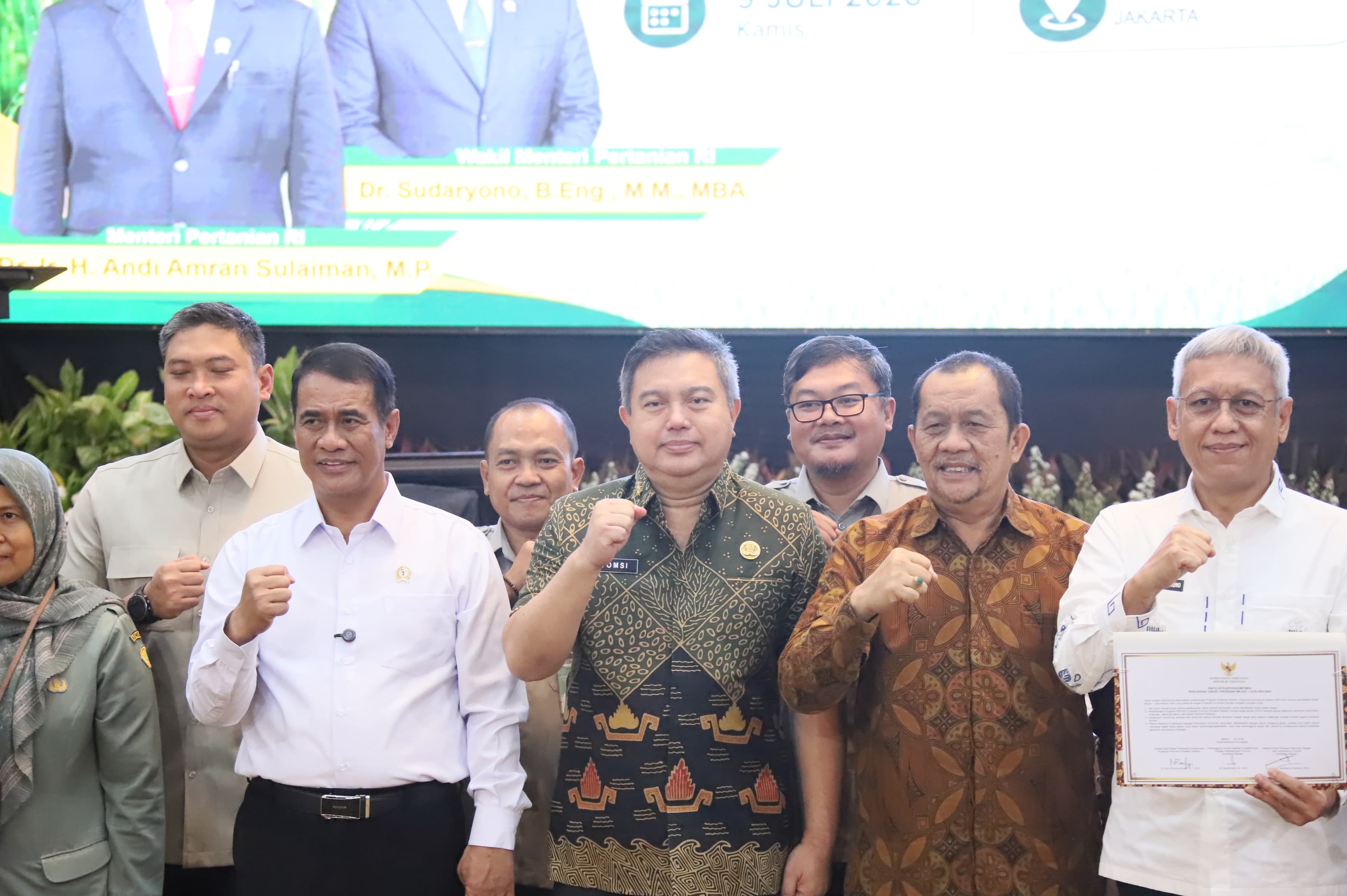 Sukseskan Program Swasembada Pangan, Pemda Diminta Rangkul Penyuluh Pertanian