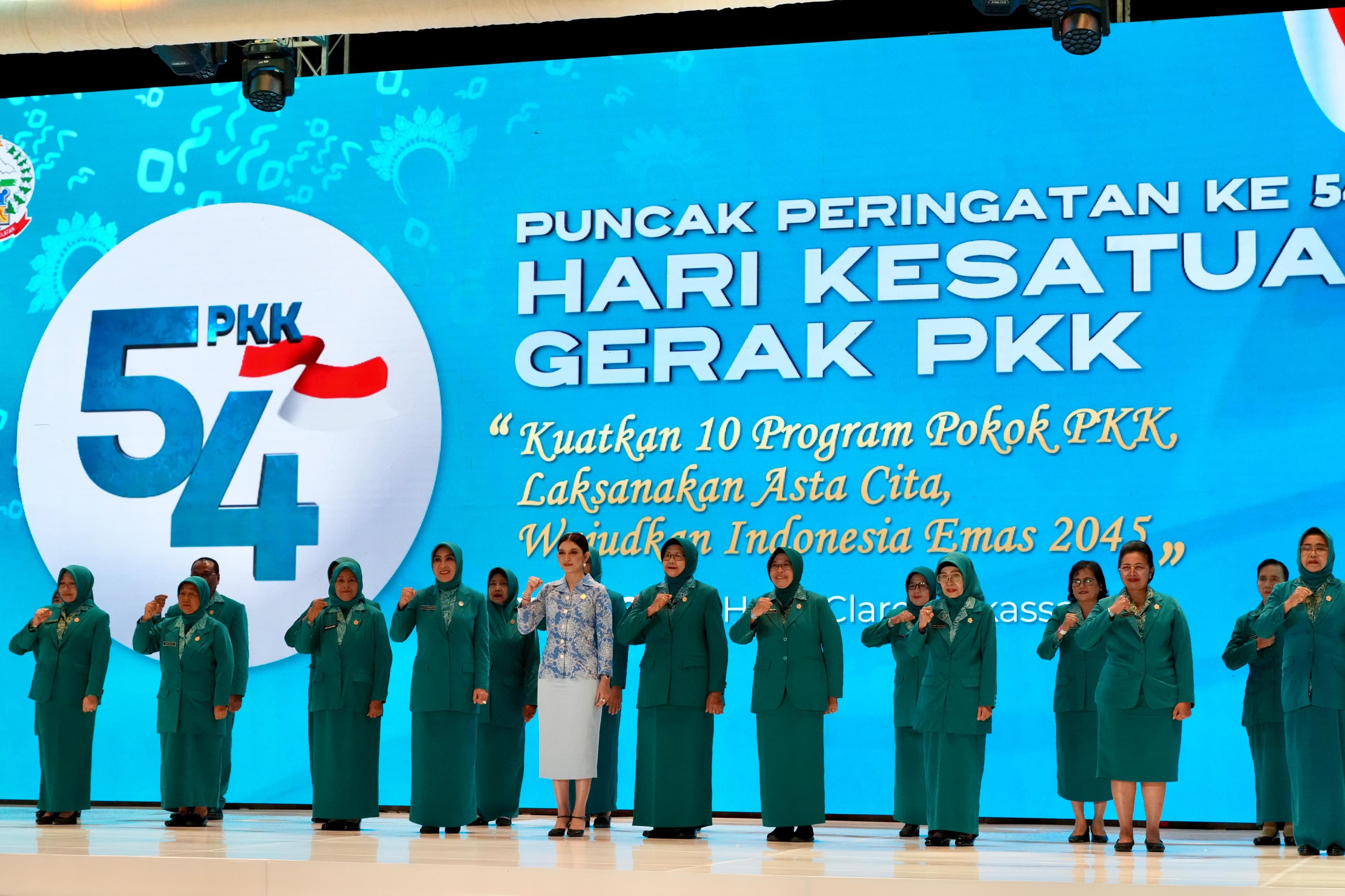 Wujudkan Indonesia Emas 2045, Tri Tito Ajak Kader PKK Perkuat 10 Program Pokok Selaras Asta Cita