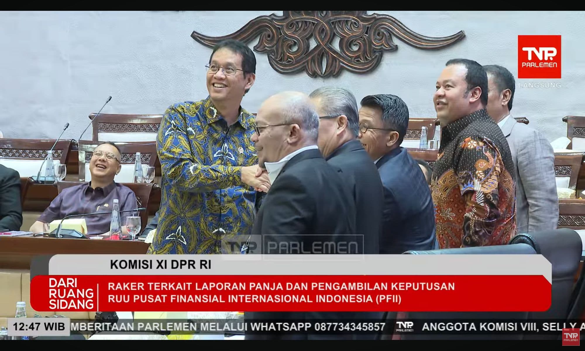 RUU PFII Bakal Disahkan di Paripurna DPR Besok, Misbakhun: Mudah-mudahan Lancar
