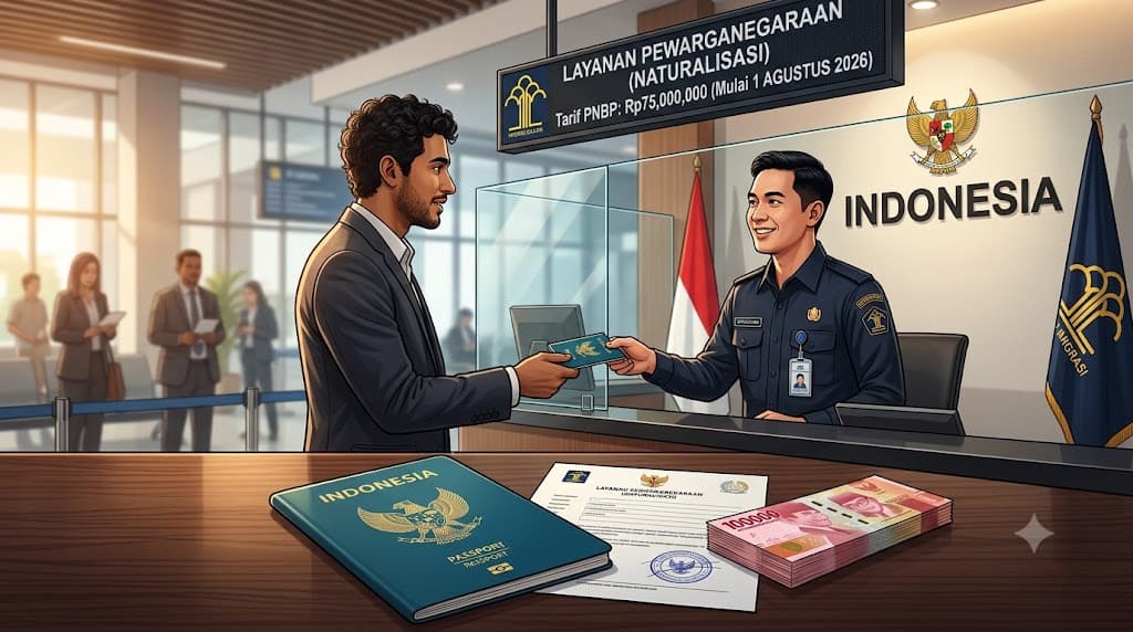 Biaya Jadi WNI Kini Rp75 Juta, Ini Alasan Pemerintah Menyesuaikan Tarif Naturalisasi