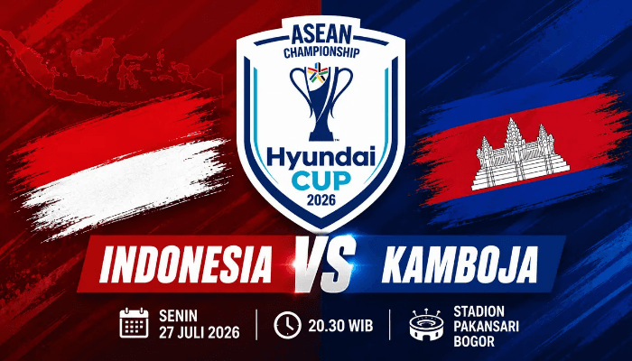 Link Nonton Indonesia vs Kamboja Piala AFF 2026 Malam Ini, Kick-Off Pukul 20.30 WIB