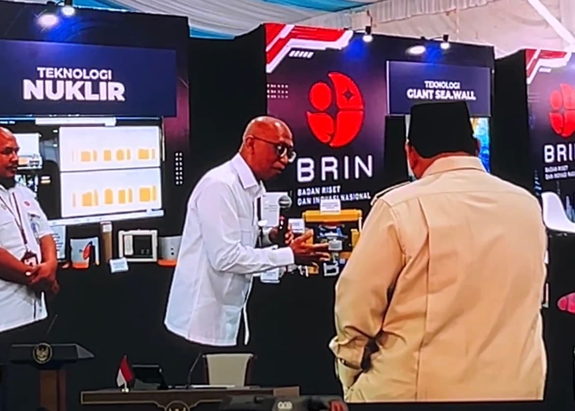 Lagi Paparkan Teknologi Energi Nuklir, Peneliti BRIN Diminta Matikan Mic oleh Prabowo