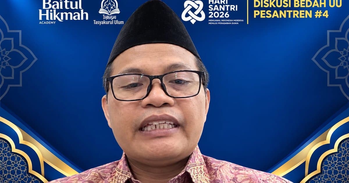 Direktur Ma’had Aly Perkokoh Integrasi Pendidikan Tinggi Pesantren dalam Sistem Pendidikan Nasional