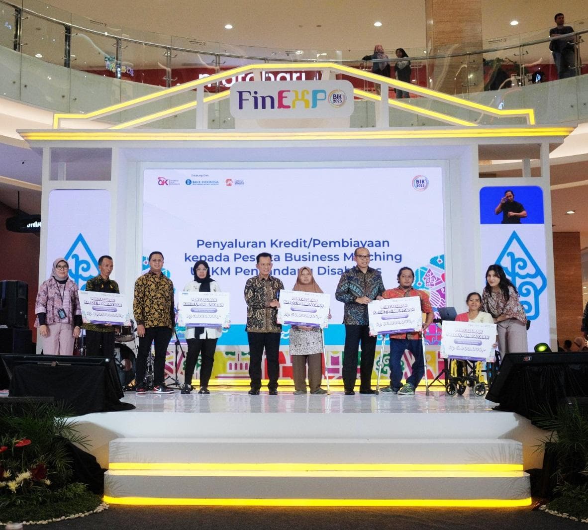 Amartha Gandeng Menembus Batas Salurkan Modal Kerja Berplafon Rp20 Juta Ke Penyandang Disabilitas