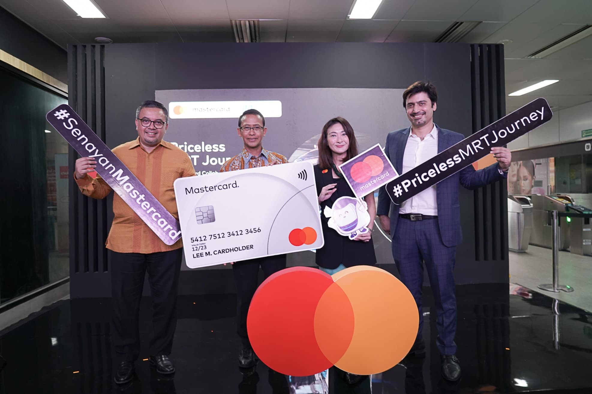 Mastercard Gandeng MRT Jakarta Tingkatkan Pengalaman Penumpang
