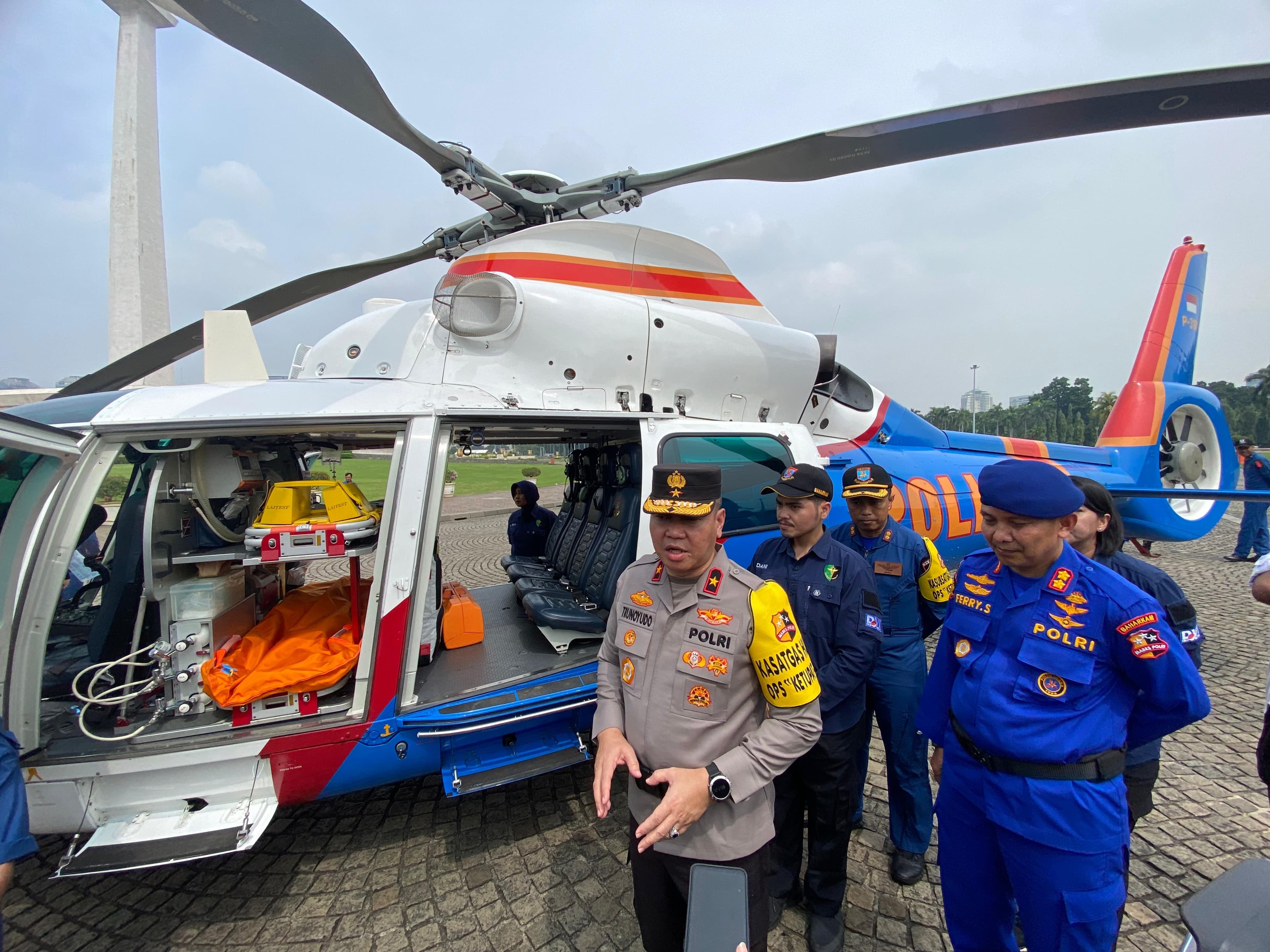 Sukseskan Arus Mudik dan Balik Lebaran, Polri Siapkan Ambulans Udara