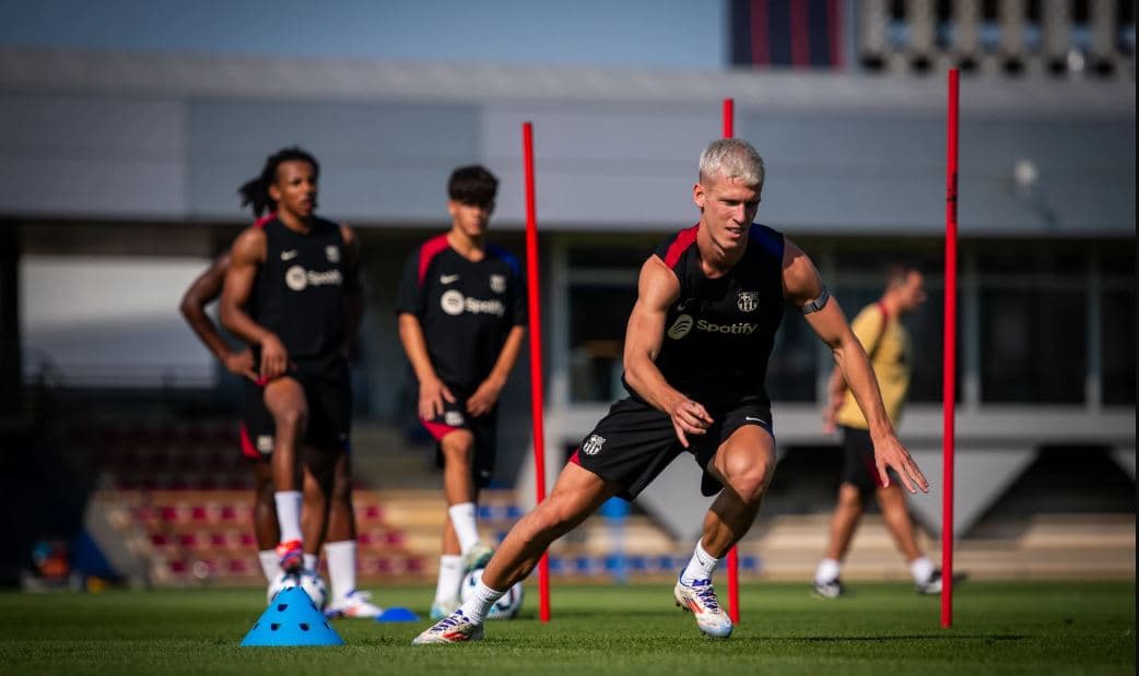 RFEF dan La Liga Tolak Permintaan Barcelona untuk Lisensi Bermain Dani Olmo dan Pau Victor