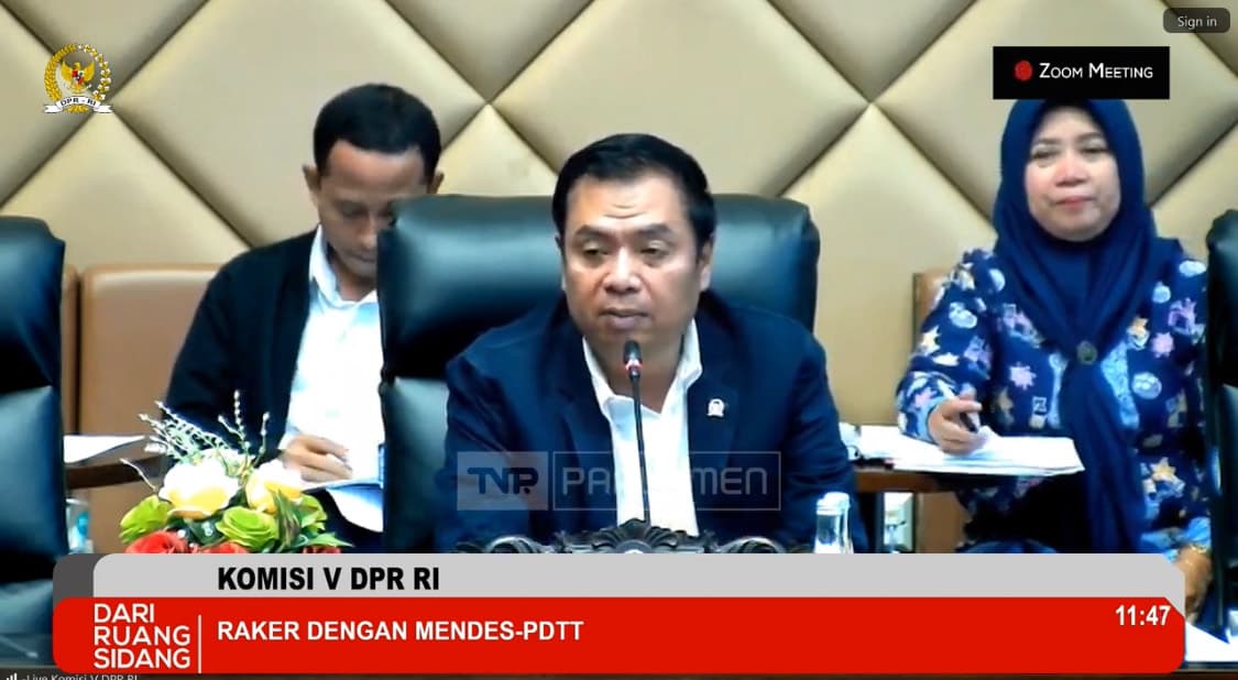 Komisi V Minta Kemendes Perketat Penyaluran Dana Desa, Tindak Tegas Pelanggaran 