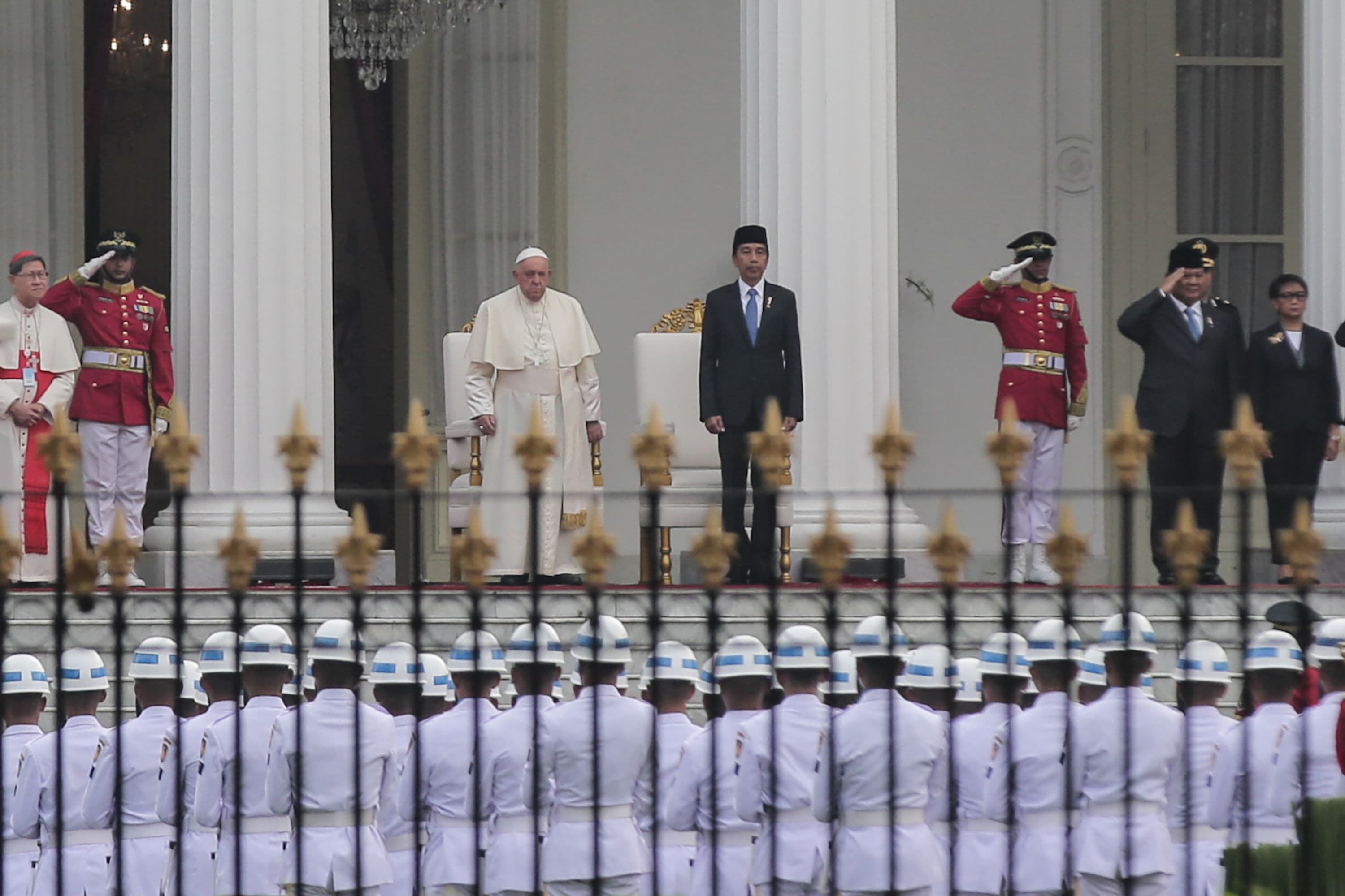 Bertemu Jokowi, Paus Sampaikan Kekaguman atas Semboyan Bhineka Tunggal Ika
