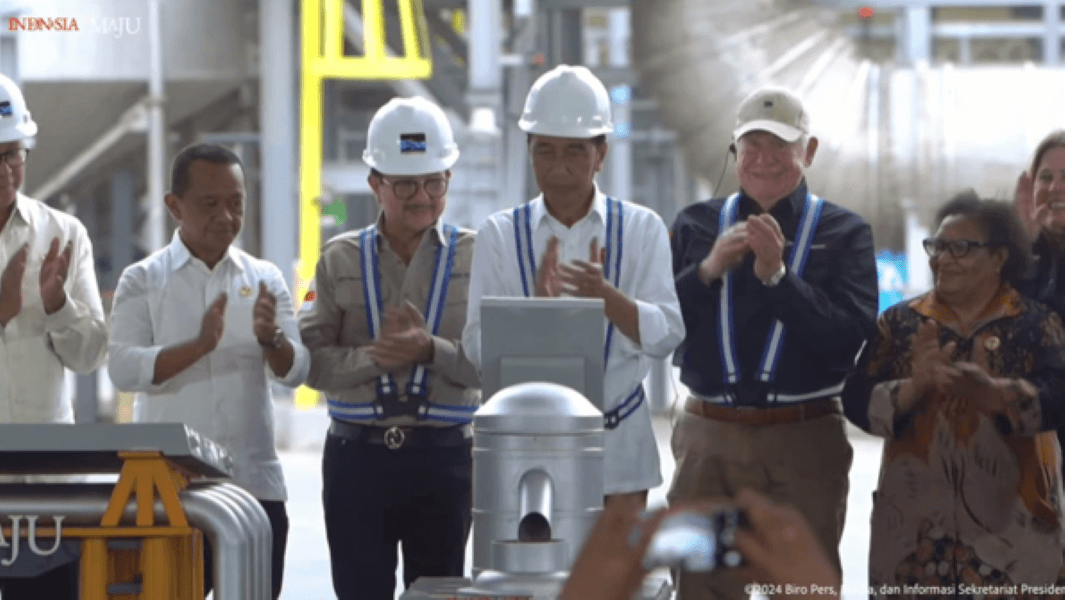 Program Hilirisasi Jokowi Hasilkan 78 Ton Emas