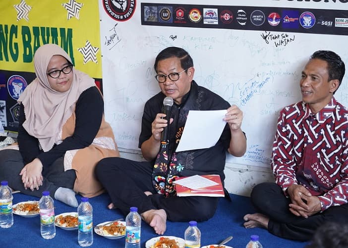Teken Pakta Integritas, Pramono Anung Siap Selesaikan Masalah Kampung Bayam