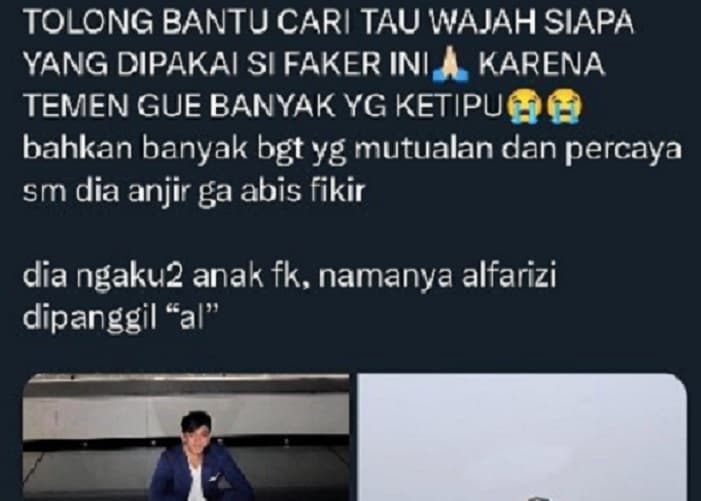 Pria Mengaku Mahasiwa FK UNS Menjadi Viral Lantaran Diduga Hendak Melakukan Penipuan