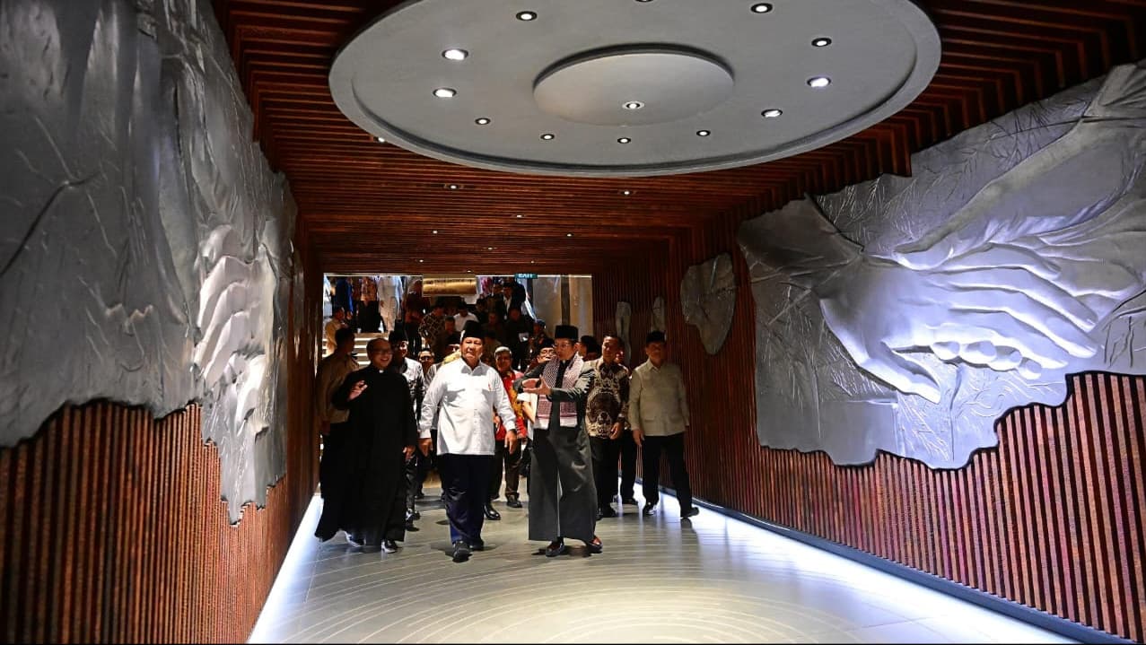 Permudah Mobilisasi, Terowongan Silaturahmi Dibuka untuk Peserta Misa Natal di Katedral