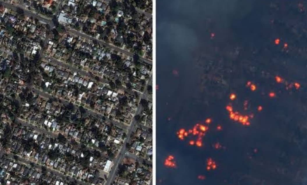 Kebakaran di Los Angeles Hanguskan Masjid dan Ribuan Bangunan