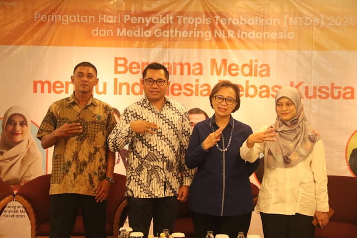 Peringatan Hari Penyakit Tropis Terabaikan 2025: NLR Indonesia Gelar Media Gathering Menuju Indonesia Bebas Kusta