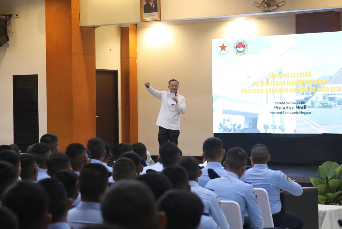 Mensesneg Beri Pembekalan: Taruna Nusantara Adalah Harapan Bangsa