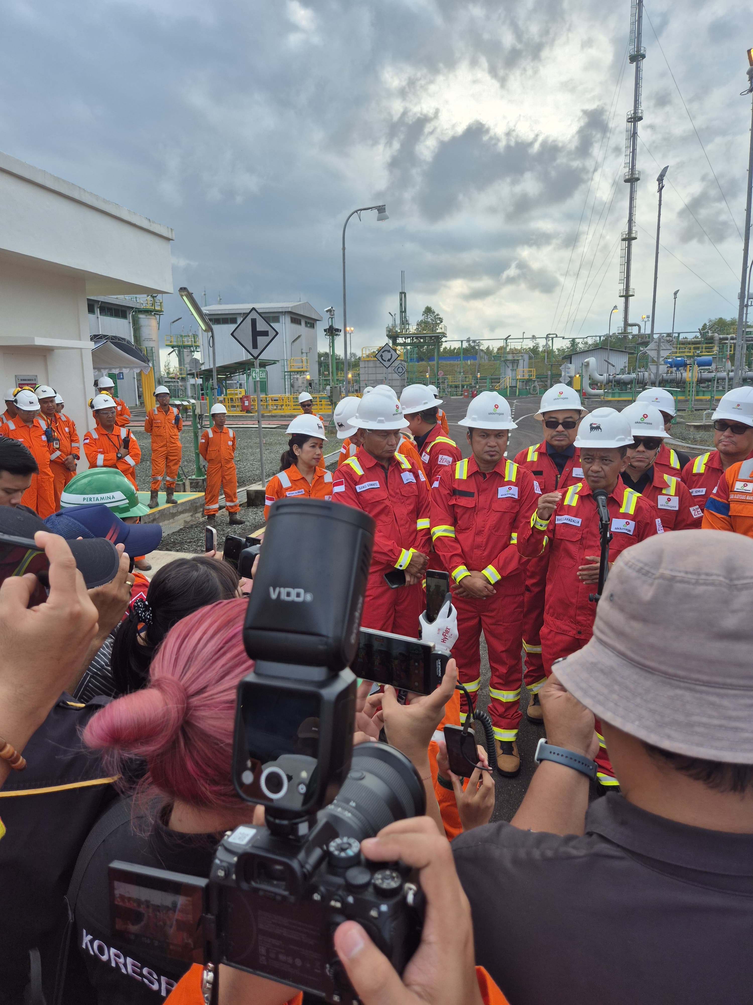 Kejar Target Lifting Migas 1 Juta Barel, Bahlil Sidak PHM dan Eni Indonesia