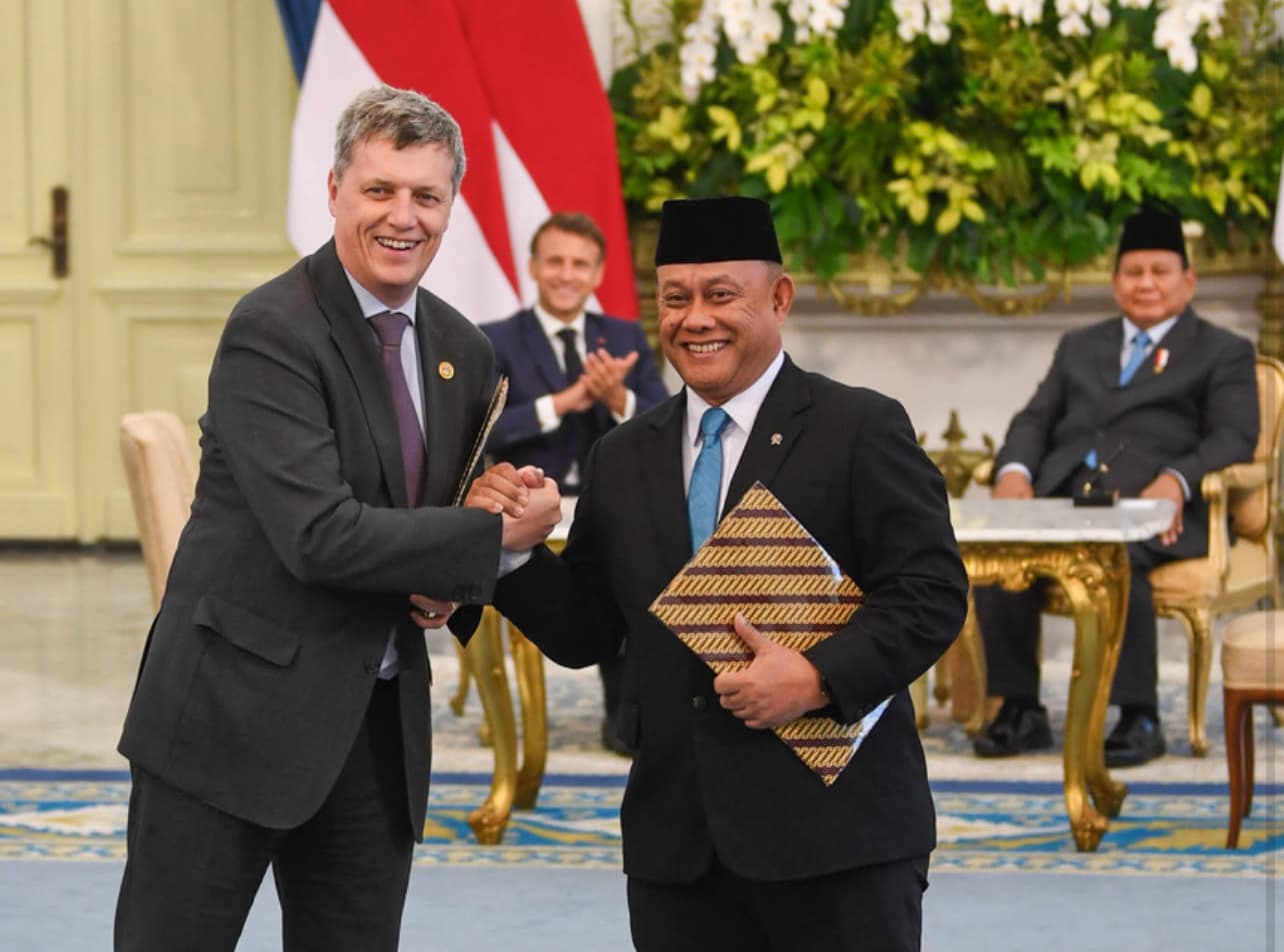 Di Tengah Kunjungan Macron, Danone Teken MoU Strategis dengan Badan Gizi Nasional untuk Atasi Anemia Anak