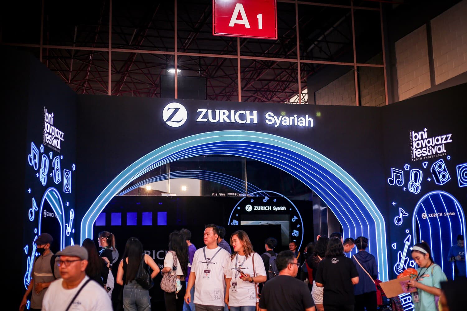 Gaet Generasi Muda, Zurich Syariah Hadir di BNI Java Jazz Festival 2025