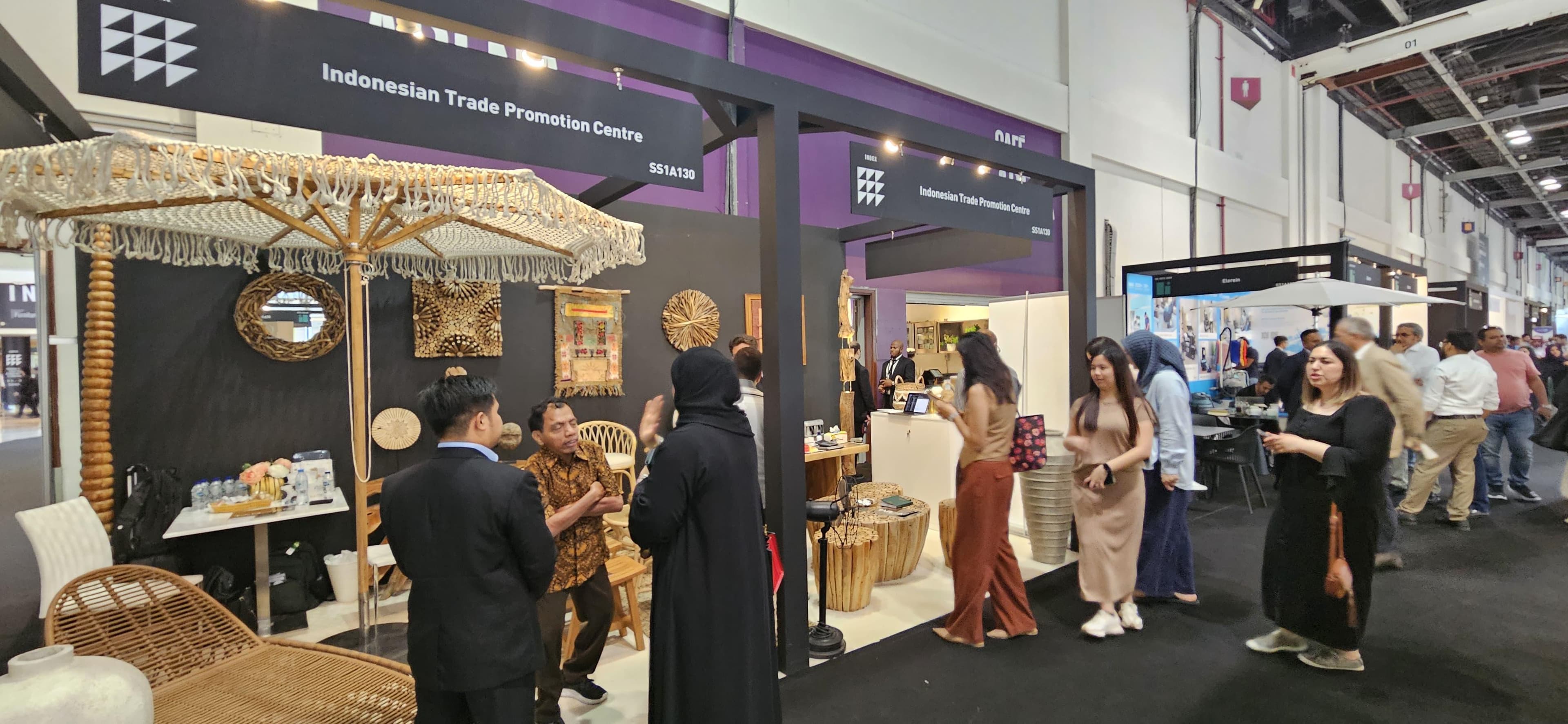 Furnitur Indonesia Raup Transaksi Rp3,7 Miliar di INDEX Dubai 2025