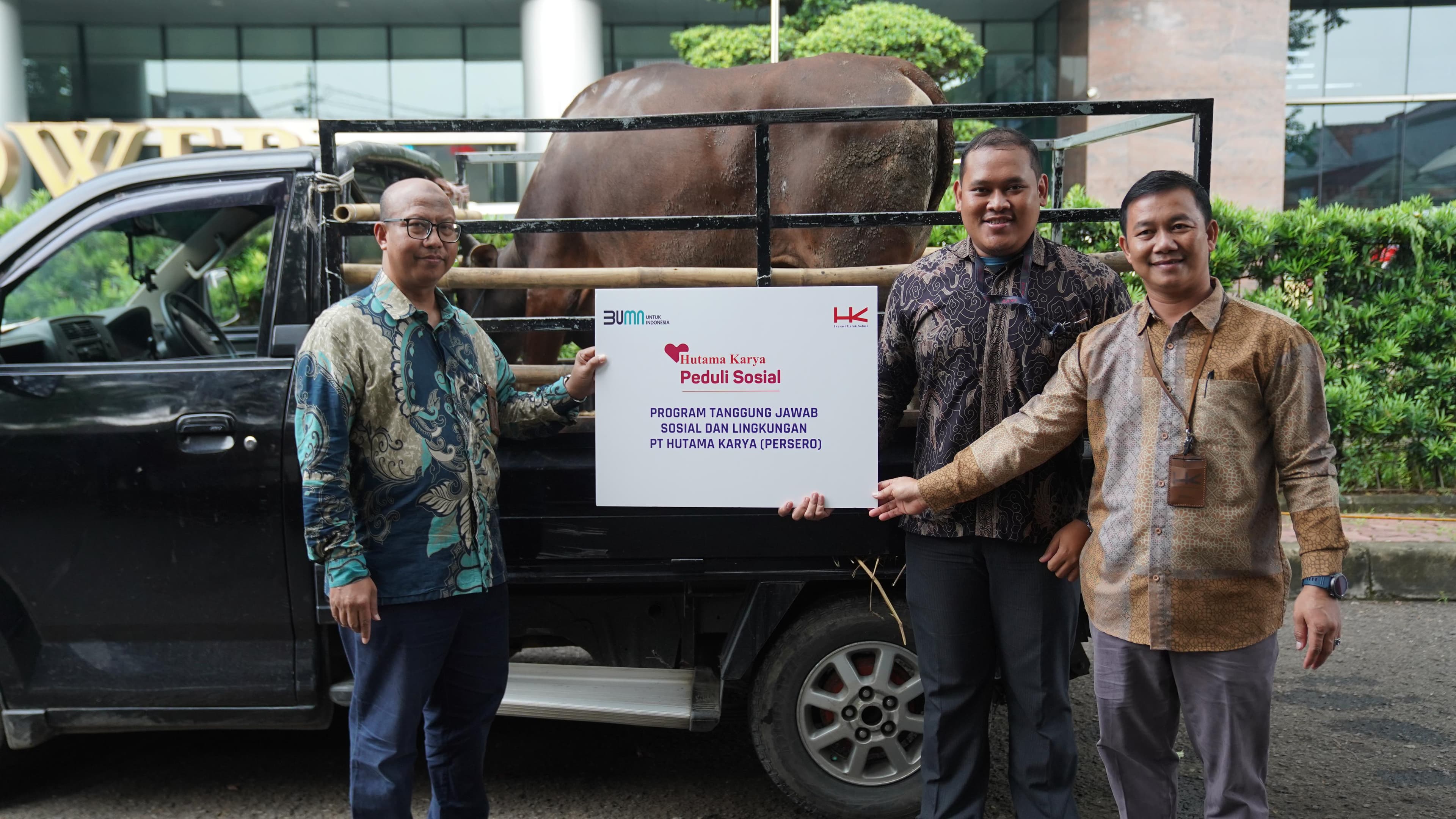 Hutama Karya Salurkan 229 Hewan Kurban di 15 Provinsi Selama Idul Adha 1446 H