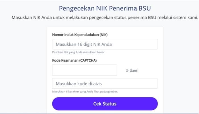 Coba Cek NIK BSU 2025, Inilah Tanda Kamu Termasuk Penerima Bantuan Rp600 Ribu