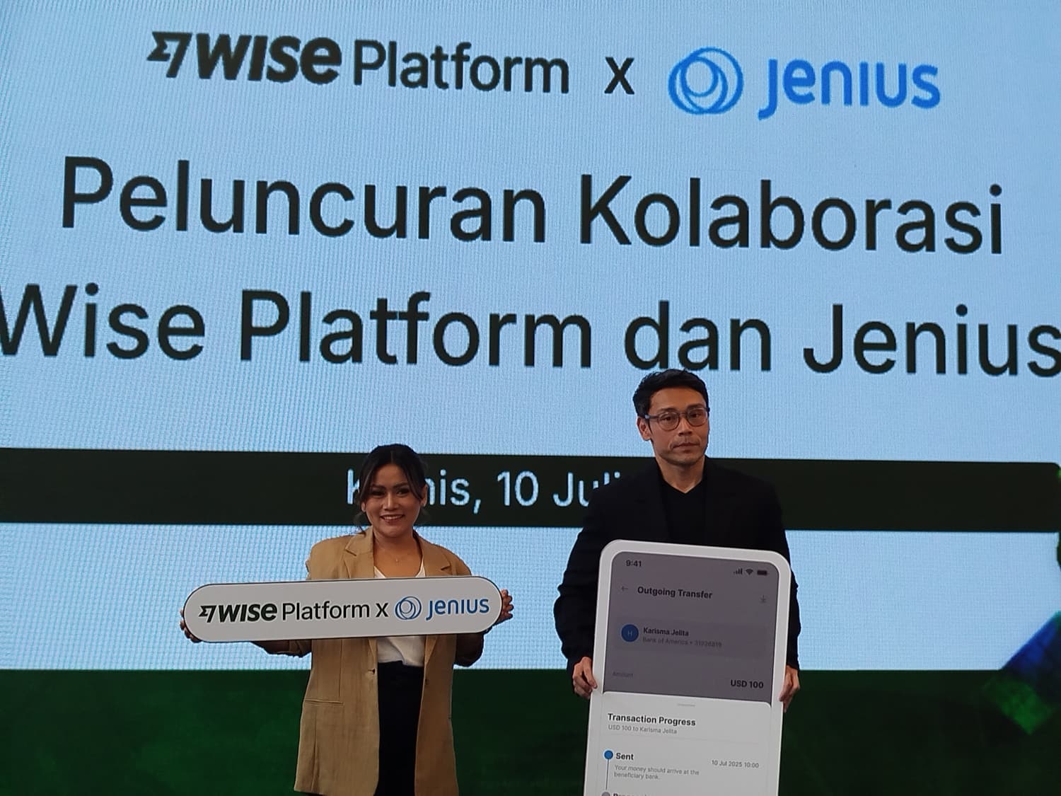 Jenius Gandeng Wise, Permudah Transfer Uang Internasional 24 Jam