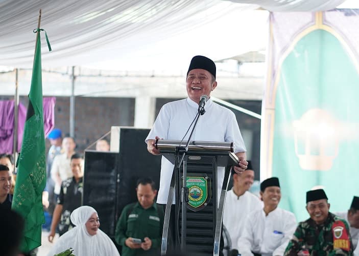 Herman Deru Ajak Persiapkan Generasi Muda Sambut Indonesia Emas 2045 pada Peringatan Harlah JATMAN OKI