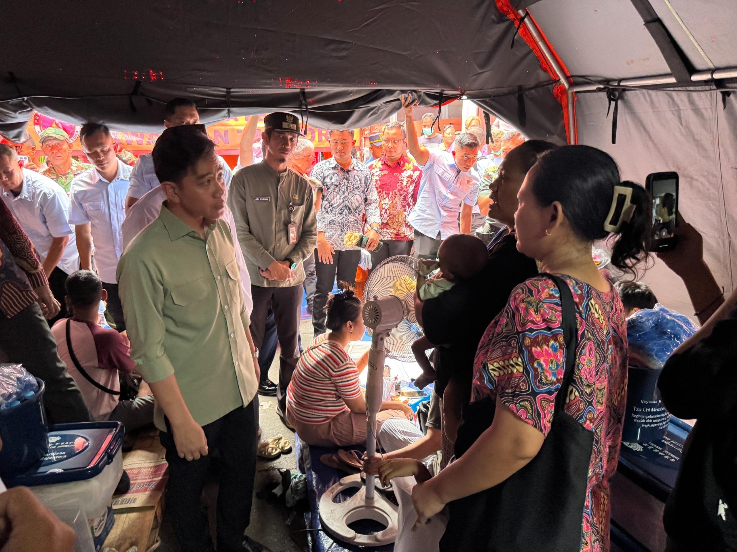 Wapres Gibran: Penanganan Kebakaran Tambora Tak Boleh Hanya Bantuan Awal