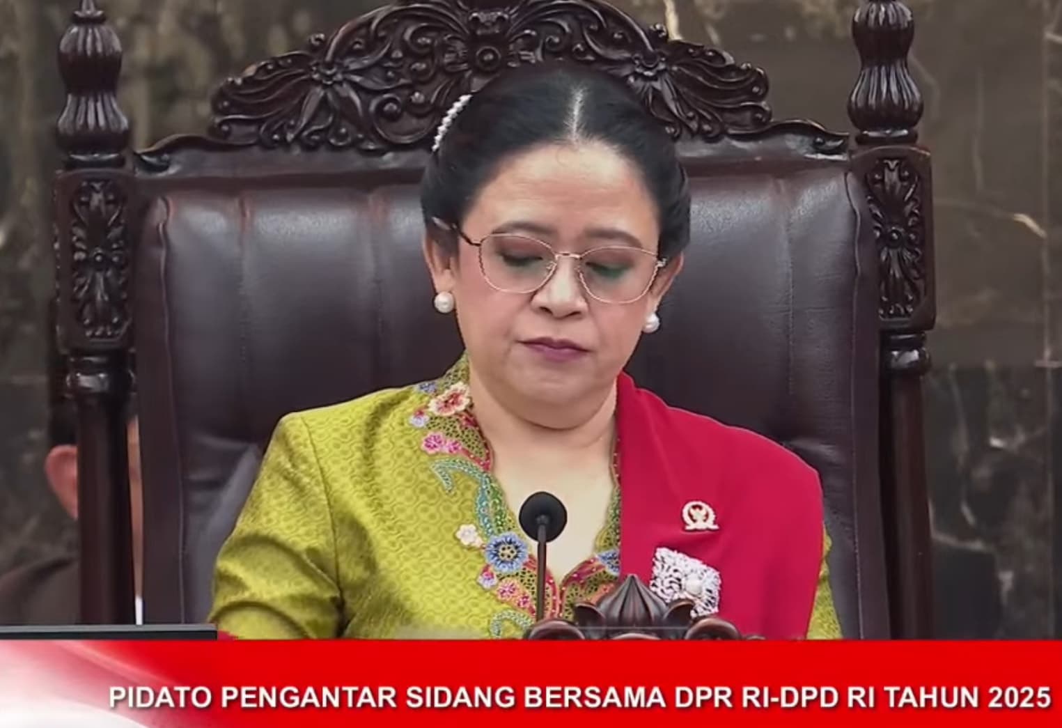 Megawati Absen di Sidang Tahunan 2025, Puan: Diwakili Saya