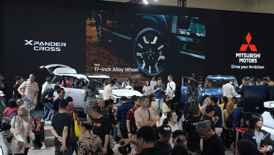 Mitsubishi Motor Bukukan 4.000 Lebih SPK Selama GIIAS 2025