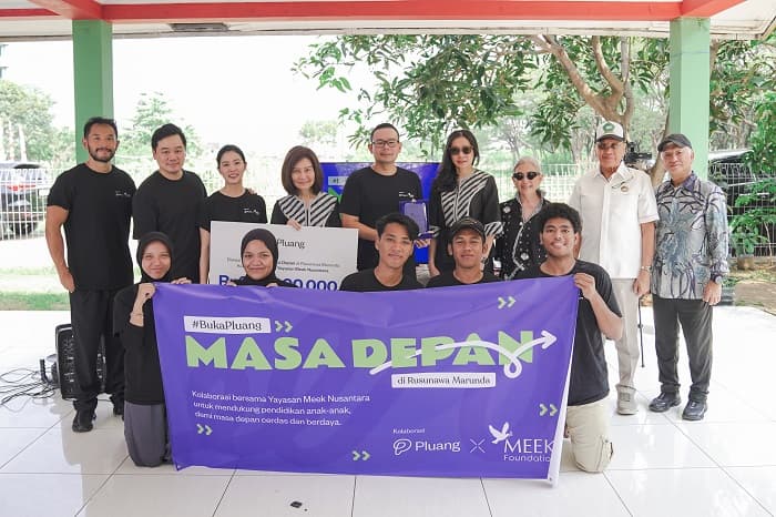 Pluang dan SuperCoolBen Gandeng Yayasan Meek Nusantara, Dukung Remaja Marunda Jadi Investor Muda