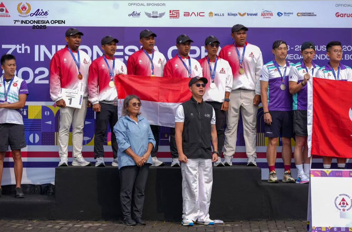 Indonesia Borong Gelar di Ajang Woodball Indonesia Open 2025, Bukti Bukan Jago Kandang