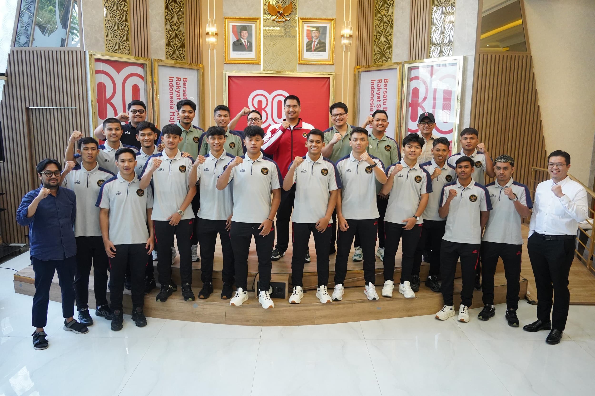 Kemenpora dan FFI Resmi Lepas Timnas Futsal Indonesia ke CFA International Tournament 2025