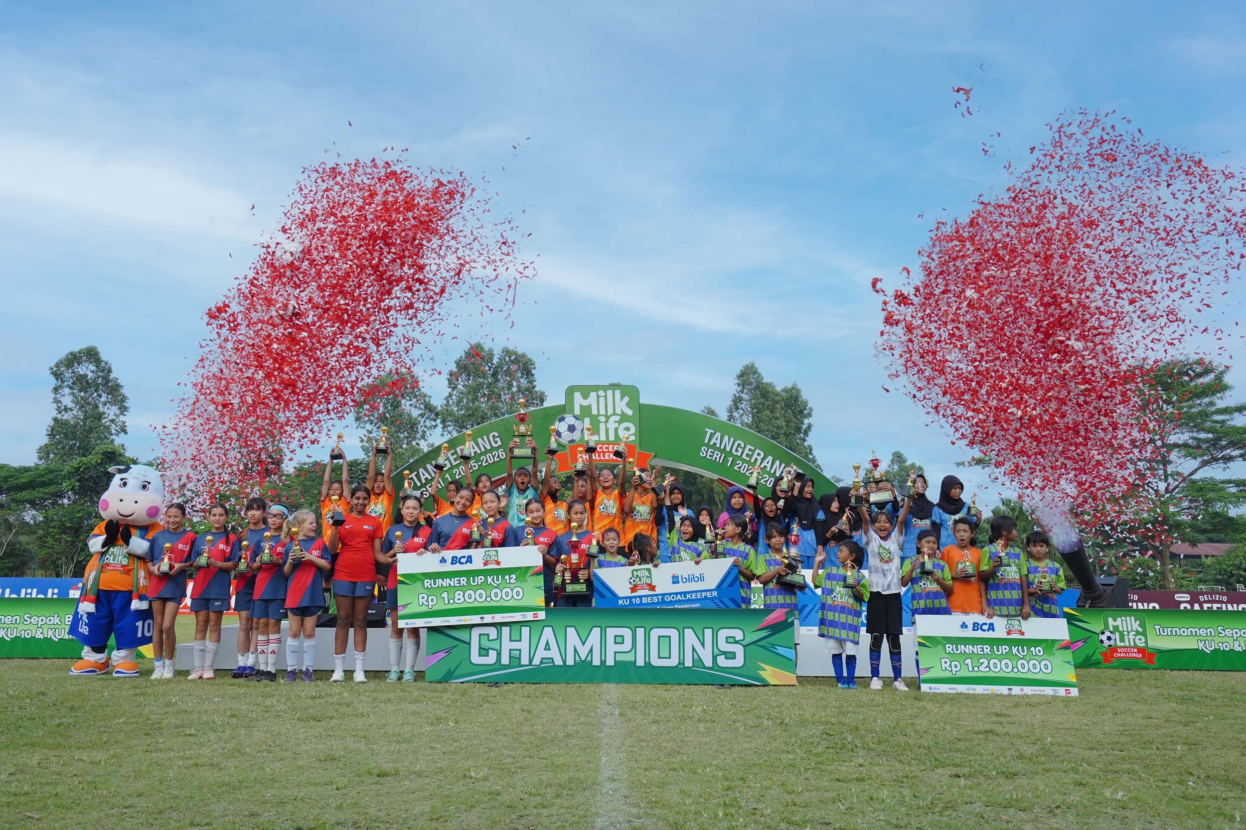 MLSC Jadi Wadah Pembinaan, Talenta Sepakbola Putri Tangerang Makin Merata