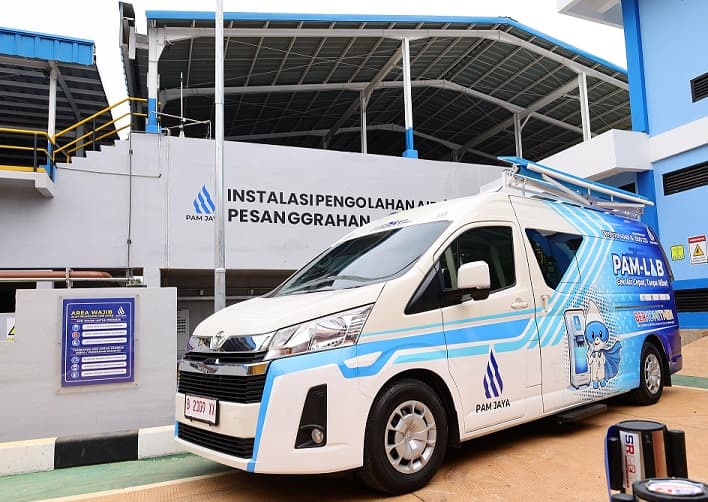 PAM Jaya Resmikan IPA Pesanggrahan Sekaligus Luncurkan Aplikasi Digital Layanan Air