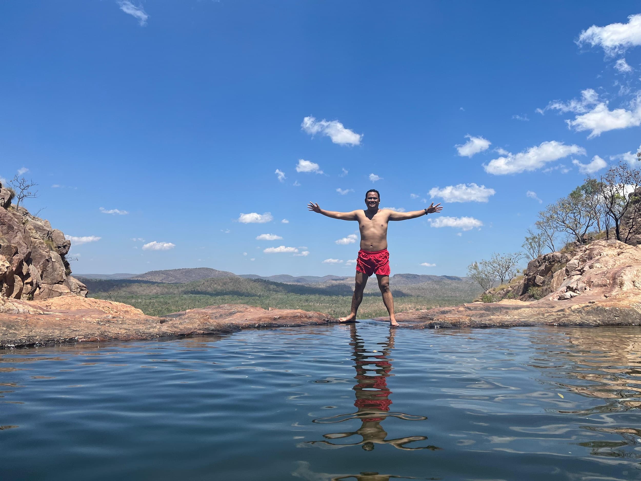 Berendam di Kolam Air Terjun Gunlom Falls, Goresan Cantik Ciptaan Tuhan yang Sempat Tutup 6 Tahun