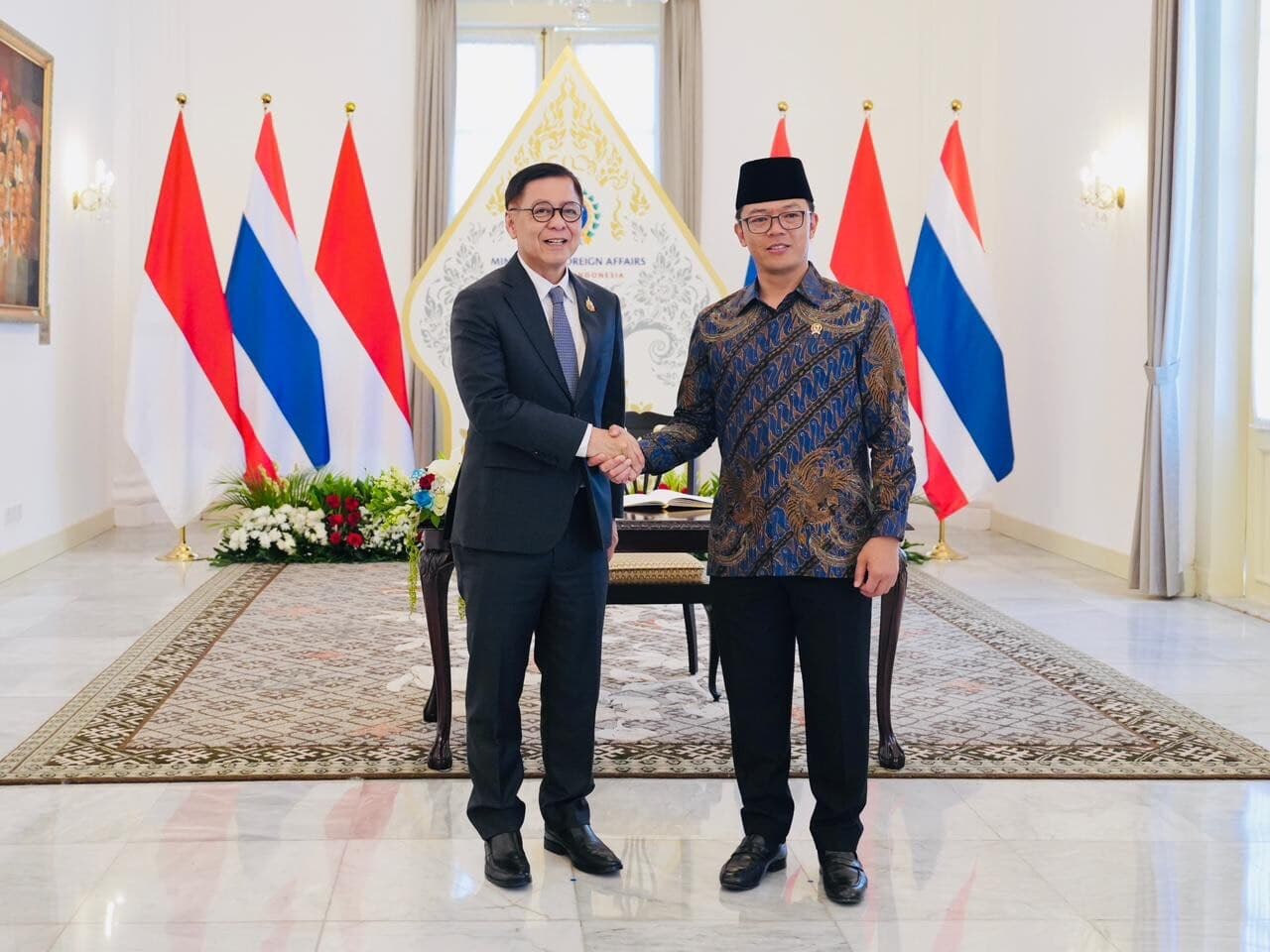 Pererat Hubungan Strategis, Indonesia dan Thailand Mantapkan Roadmap Kemitraan Baru