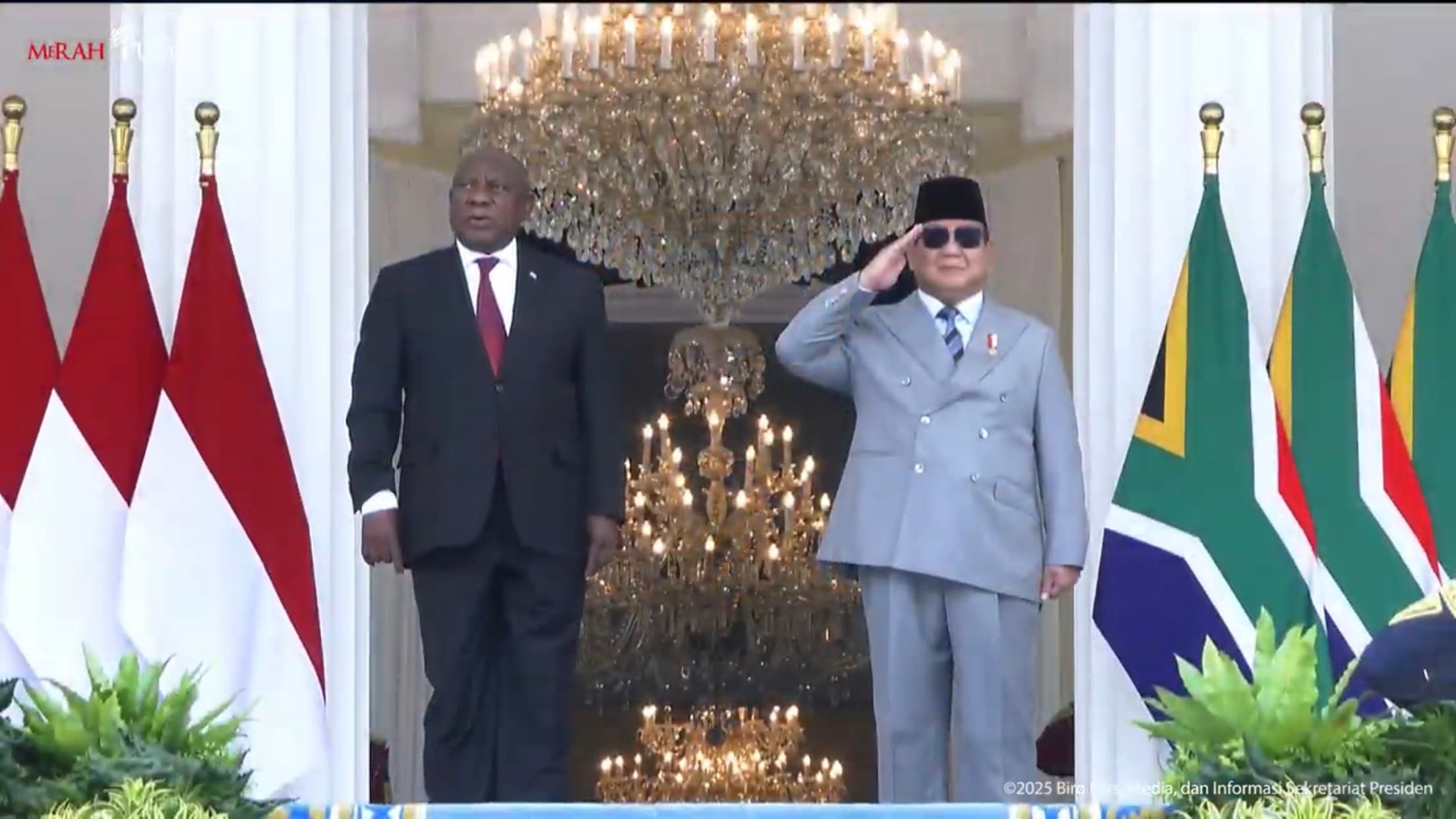 Sesama Anggota BRICS, Prabowo Perkuat Kemitraan Strategis dengan Afrika Selatan