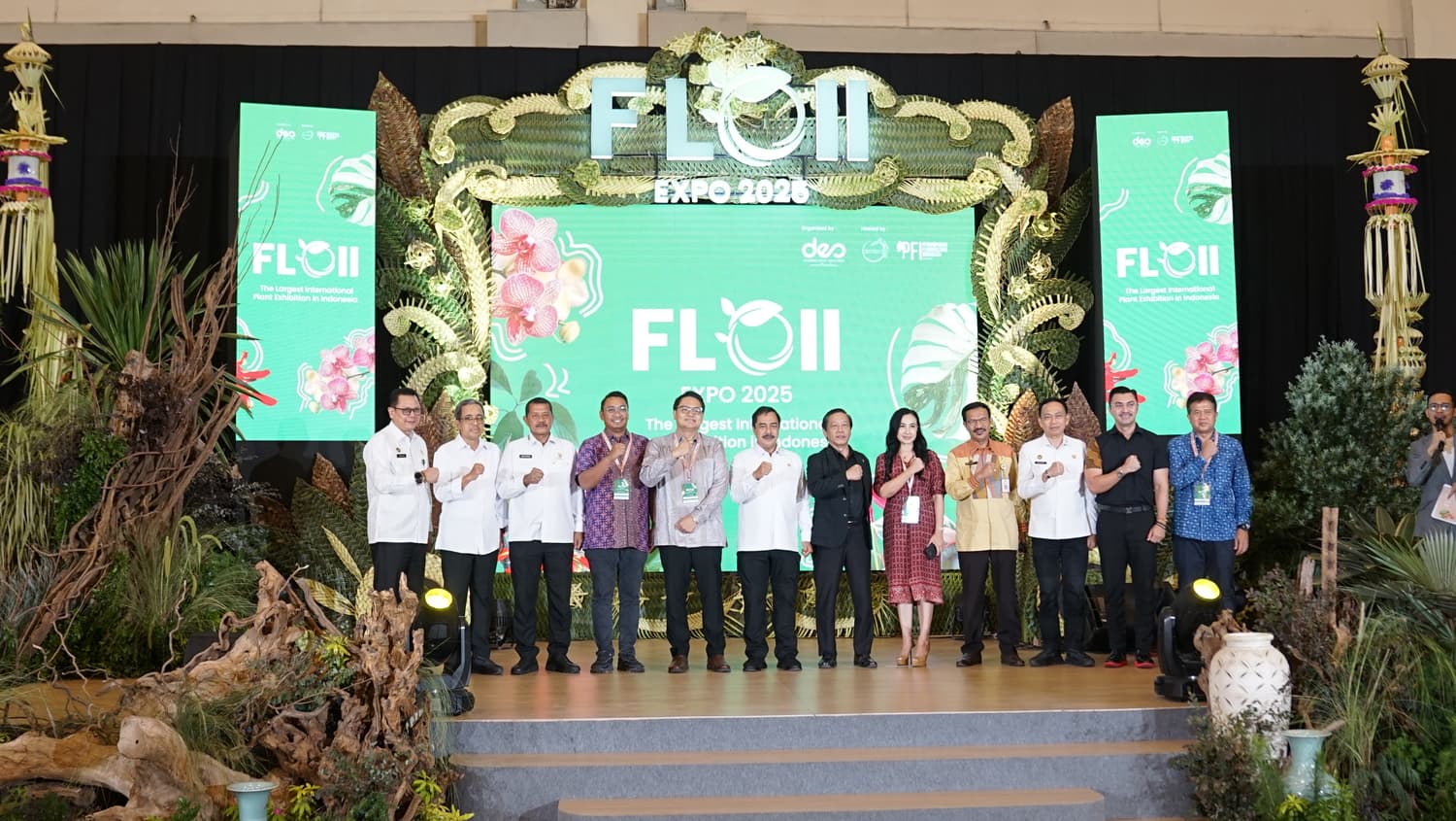 FLOII Expo 2025 Angkat Potensi Tanaman Hias Indonesia ke Dunia